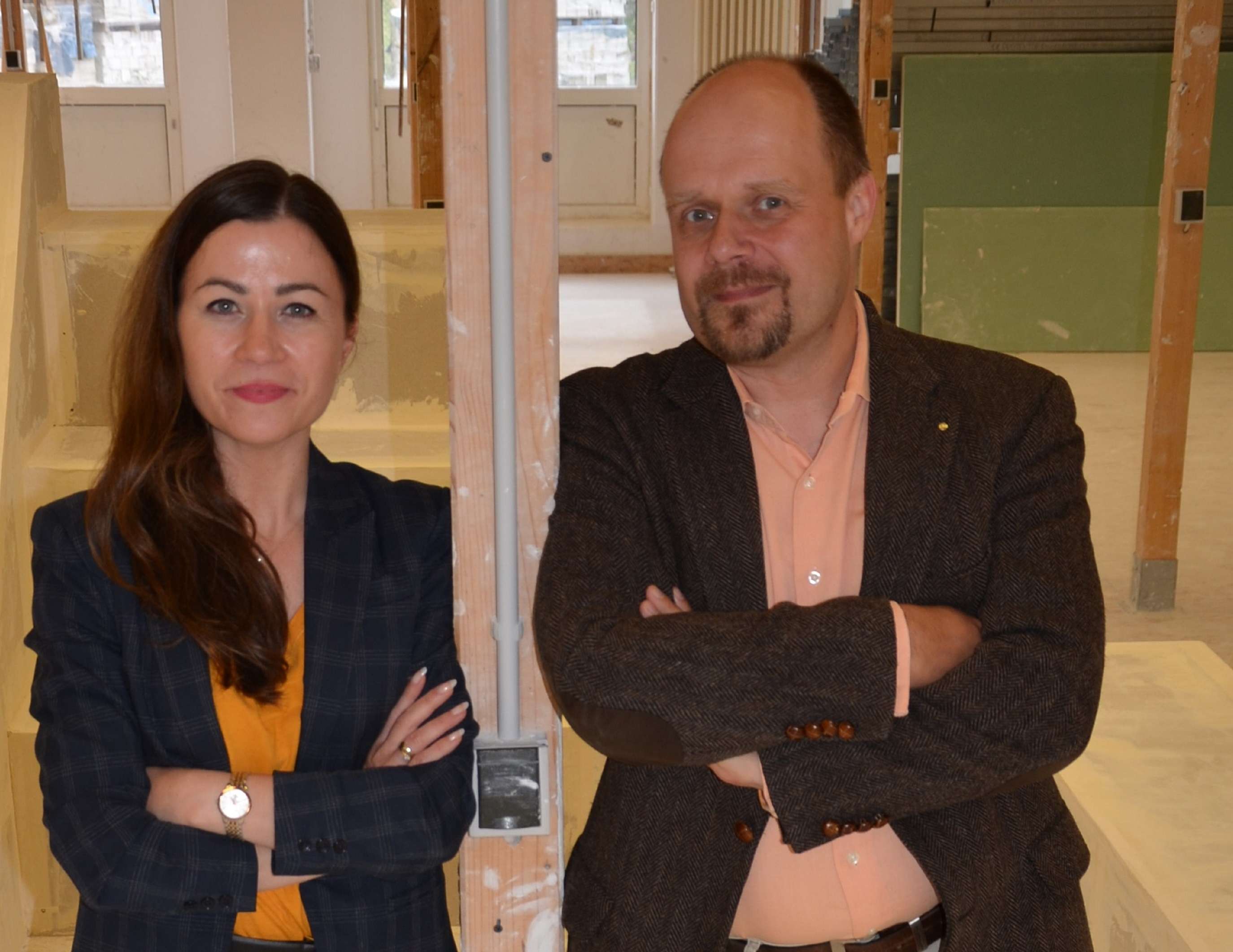 Katarzyna Urbanczyk-Siwek (Referatsleiterin ÖA) & Thomas Herrschelmann (Pressesprecher)